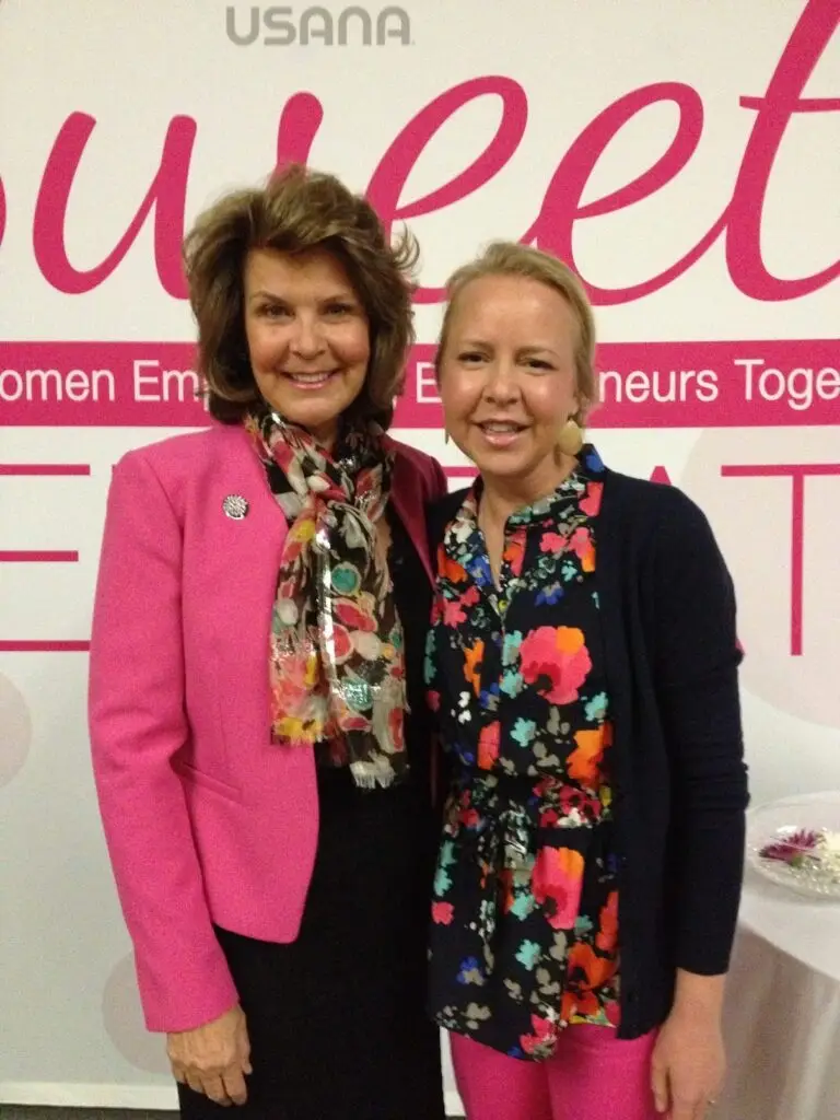 Collette Larsen with Sharlie Kaltenbach. Say Yes to Success Book.